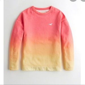 ombre hollister sweatshirt
